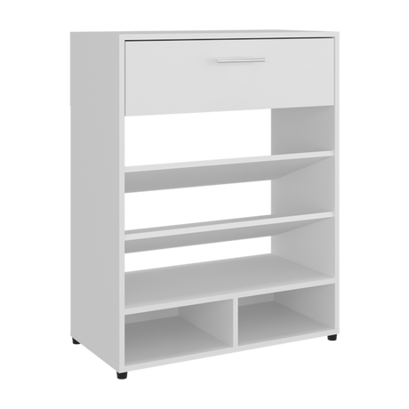 Zapatero Alpine Blanco 70x90cm de Cinco Niveles - ZAPATEROS | Bylmo