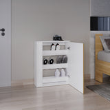 Zapatero Dassel Blanco Y Fresno Europeo 63.2x80.6cm de Tres Niveles - ZAPATEROS | Bylmo