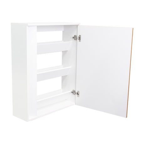 Zapatero Dassel Blanco Y Fresno Europeo 63.2x80.6cm de Tres Niveles - ZAPATEROS | Bylmo