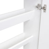 Zapatero Dassel Blanco Y Fresno Europeo 63.2x80.6cm de Tres Niveles - ZAPATEROS | Bylmo