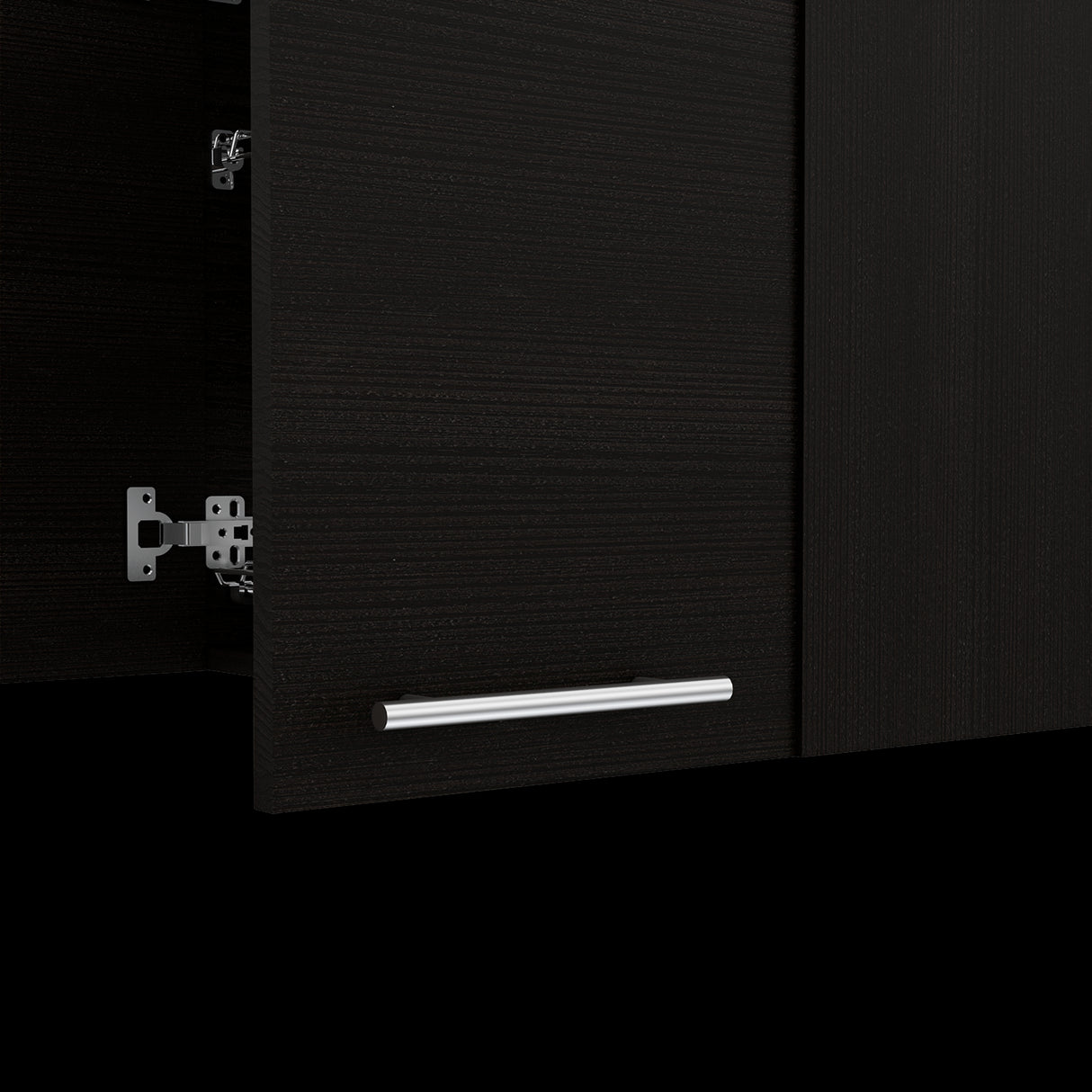 Mueble Superior de Cocina Wengue 120x60cm con Locero - MUEBLES SUPERIORES DE COCINA | Bylmo