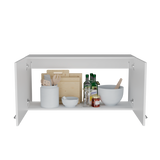 Mueble Superior de Cocina Napoles Blanco 100x49cm con Dos Puertas - MUEBLES SUPERIORES DE COCINA | Bylmo