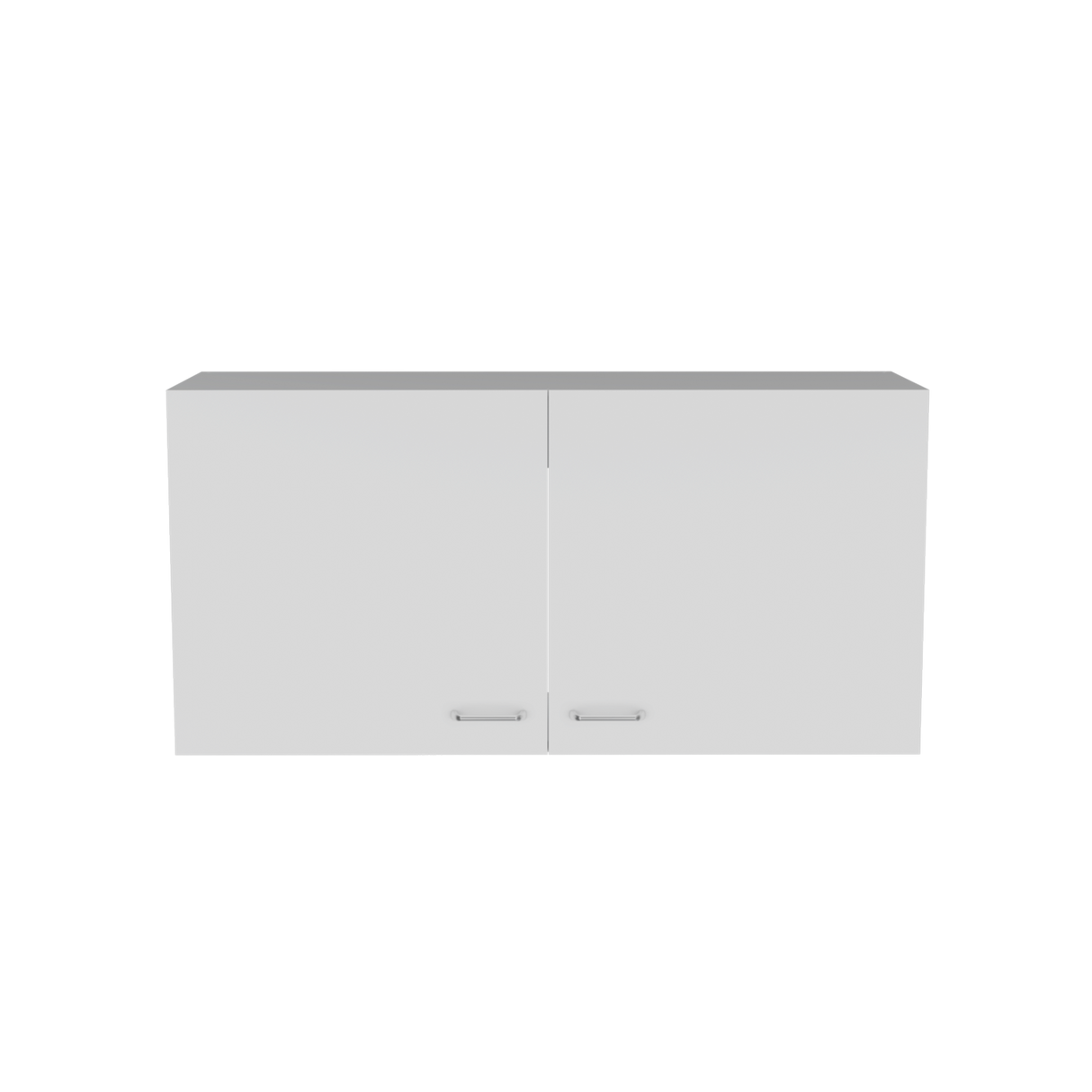 Mueble Superior de Cocina Napoles Blanco 100x49cm con Dos Puertas - MUEBLES SUPERIORES DE COCINA | Bylmo
