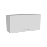 Mueble Superior de Cocina Napoles Blanco 100x49cm con Dos Puertas - MUEBLES SUPERIORES DE COCINA | Bylmo