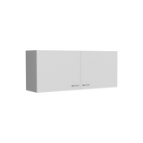 Mueble Superior de Cocina Napoles Blanco 120x49cm con Dos Puertas - MUEBLES SUPERIORES DE COCINA | Bylmo
