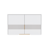 Mueble Superior de Cocina Soler Blanco y Macadamia 100x60cm con Cuatro Puertas - MUEBLES SUPERIORES DE COCINA | Bylmo