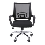 Set x 2 Sillas de Oficina Tok Negro 57x52cm Reclinable y Giratoria con Ruedas - SILLAS DE OFICINA | Bylmo