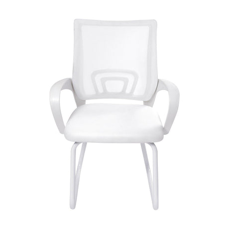 Silla de Oficina Tok Blanco 61.5x49cm de Base Fija - SILLAS DE OFICINA | Bylmo