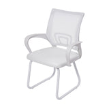 Silla de Oficina Tok Blanco 61.5x49cm de Base Fija - SILLAS DE OFICINA | Bylmo