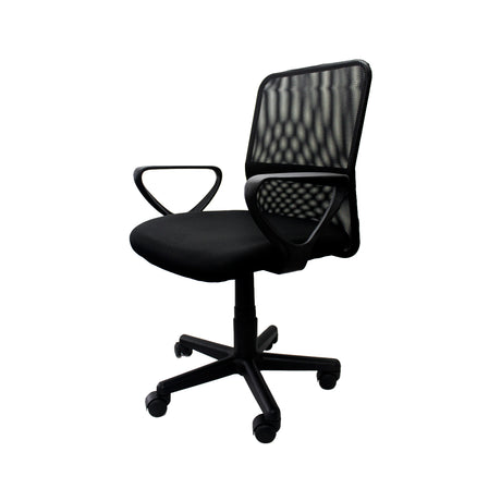 Silla de Oficina Dublin Negro 61x48cm Reclinable y Giratoria con Ruedas - SILLAS DE OFICINA | Bylmo
