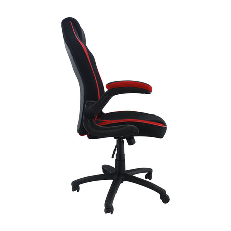 Silla Gamer Topgun Rojo 63x58cm Reclinable y Giratoria con Ruedas - SILLAS DE OFICINA | Bylmo