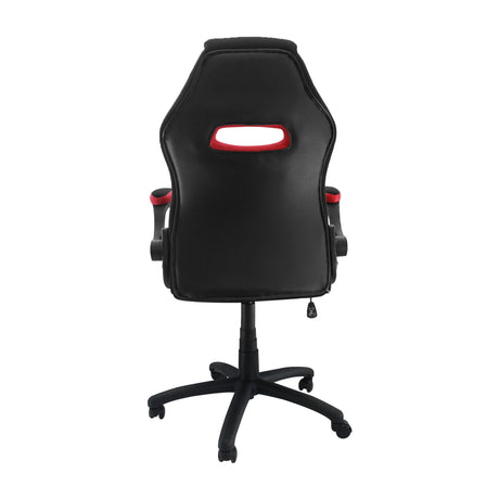 Silla Gamer Topgun Rojo 63x58cm Reclinable y Giratoria con Ruedas - SILLAS DE OFICINA | Bylmo