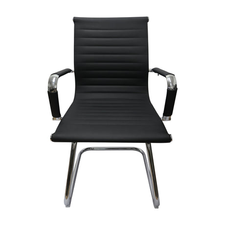 Silla de Oficina Esterilla Negro 56x60cm de Base Fija - SILLAS DE OFICINA | Bylmo