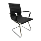 Silla de Oficina Esterilla Negro 56x60cm de Base Fija - SILLAS DE OFICINA | Bylmo