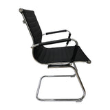 Silla de Oficina Esterilla Negro 56x60cm de Base Fija - SILLAS DE OFICINA | Bylmo