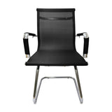 Silla de Oficina Esterilla Negro 54.5x55cm de Base Fija - SILLAS DE OFICINA | Bylmo