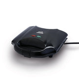 Arepa Maker Negro 21.7x9.3cm de Dos Puestos Circular - SANDUCHERAS Y WAFLERAS | Bylmo