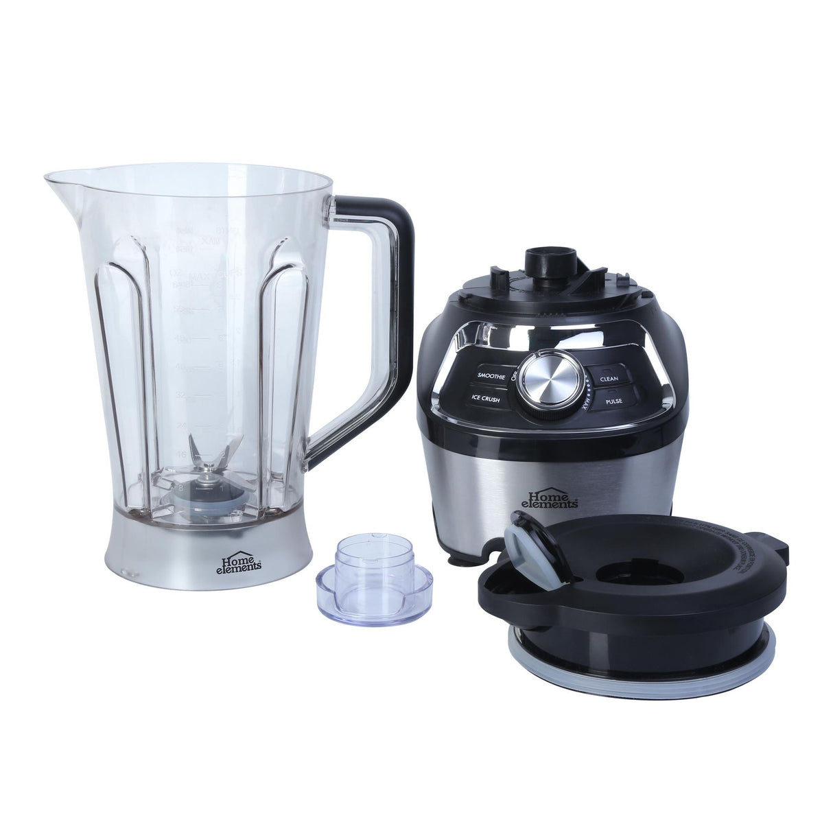 Licuadora Maxi Power Negro y Plateado 21.5x44cm De Seis Aspas y 1.8 Litros - LICUADORAS Y PROCESADORES | Bylmo