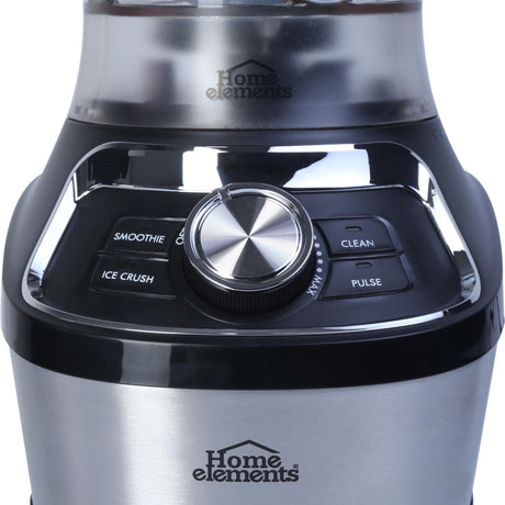 Licuadora Maxi Power Negro y Plateado 21.5x44cm De Seis Aspas y 1.8 Litros - LICUADORAS Y PROCESADORES | Bylmo