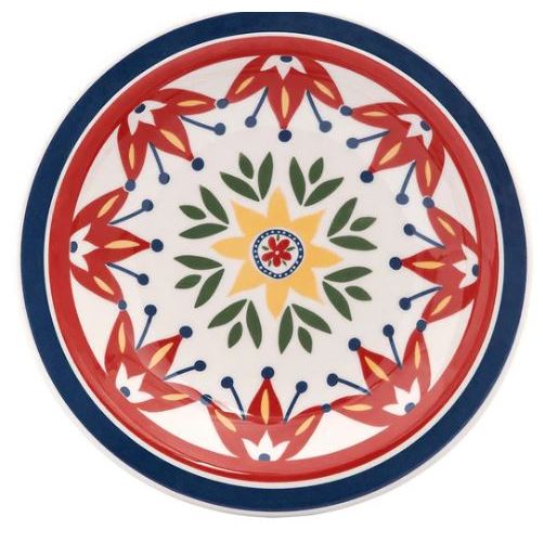 Juego De Vajillas 20 Piezas Dolce Vita Multicolor 28x28cm Circular Para Cuatro Puestos - VAJILLA | Bylmo