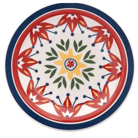 Juego De Vajillas 20 Piezas Dolce Vita Multicolor 28x28cm Circular Para Cuatro Puestos - VAJILLA | Bylmo