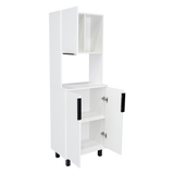 Alacena Oshawa Blanco 54x160cm Con Tres Puertas - ALACENAS Y MUEBLES MICROONDAS | Bylmo