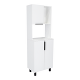 Alacena Oshawa Blanco 54x160cm Con Tres Puertas - ALACENAS Y MUEBLES MICROONDAS | Bylmo