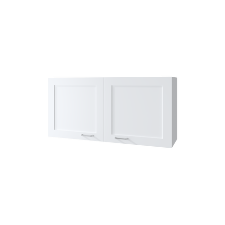 Mueble Superior de Cocina Zurich Blanco 100x49cm con Dos Puertas - MUEBLES SUPERIORES DE COCINA | Bylmo