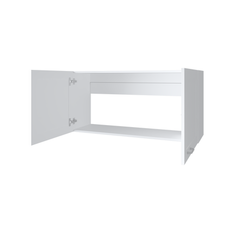 Mueble Superior de Cocina Zurich Blanco 100x49cm con Dos Puertas - MUEBLES SUPERIORES DE COCINA | Bylmo