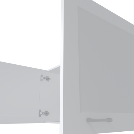 Mueble Superior de Cocina Zurich Blanco 100x49cm con Dos Puertas - MUEBLES SUPERIORES DE COCINA | Bylmo