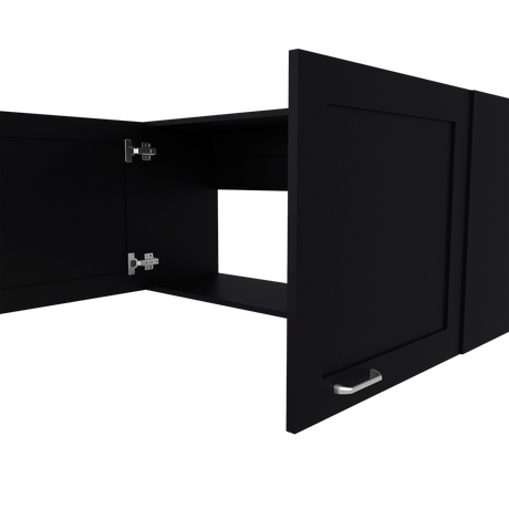 Mueble Superior de Cocina Zurich Wengue 100x49cm con Dos Puertas - MUEBLES SUPERIORES DE COCINA | Bylmo