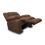 Silla Poltrona Reclinable Eléctrica Reclinomatic Cafe 90x102cm con Reposapiés - SOFAS Y POLTRONAS | Bylmo