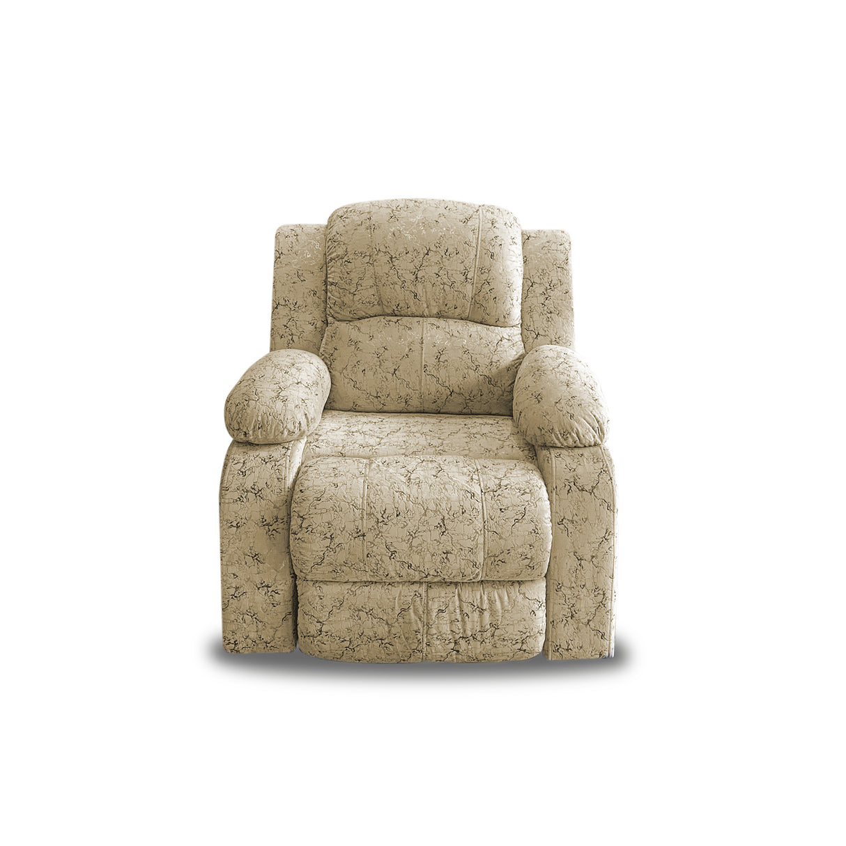Silla Poltrona Reclinable Eléctrica Reclinomatic Beige 90x102cm con Reposapiés - SOFAS Y POLTRONAS | Bylmo