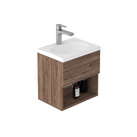 Mueble para Lavamanos Flotante Essential Gracia 40x40cm con Lavamanos Eco - MUEBLES PARA LAVAMANOS | Bylmo