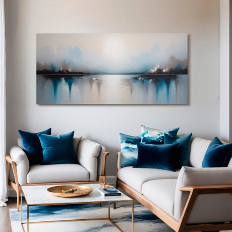 Cuadro decorativo Horizonte Cielo y Mar 118x55cm - CUADROS | Bylmo