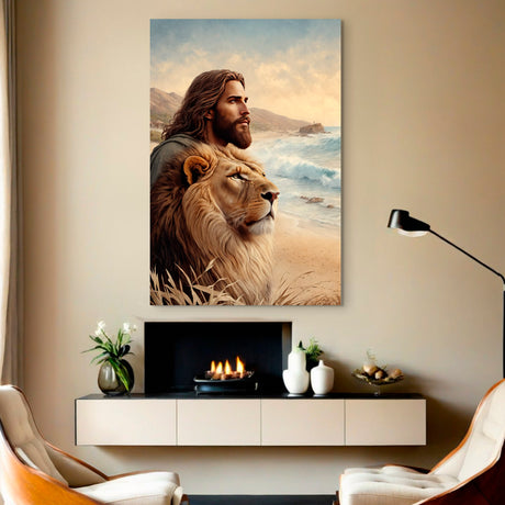 Cuadro decorativo La Fortaleza y Unión Espiritual 60x93cm - CUADROS | Bylmo