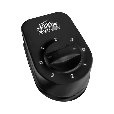 Ventilador de Órbita MaxiFlow Elite Negro 51x36cm de Tres Velocidades con Oscilación - VENTILADORES | Bylmo