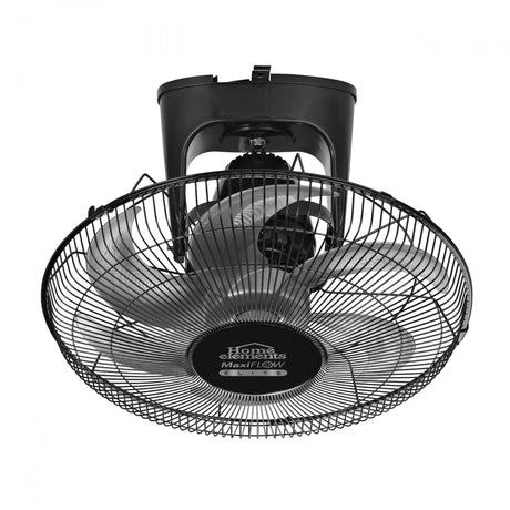 Ventilador de Órbita MaxiFlow Elite Negro 51x36cm de Tres Velocidades con Oscilación - VENTILADORES | Bylmo