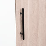 Mueble Microondas Blink Bardolino y Blanco 65.2x85cm con Una Puerta y con Patas - ALACENAS Y MUEBLES MICROONDAS | Bylmo