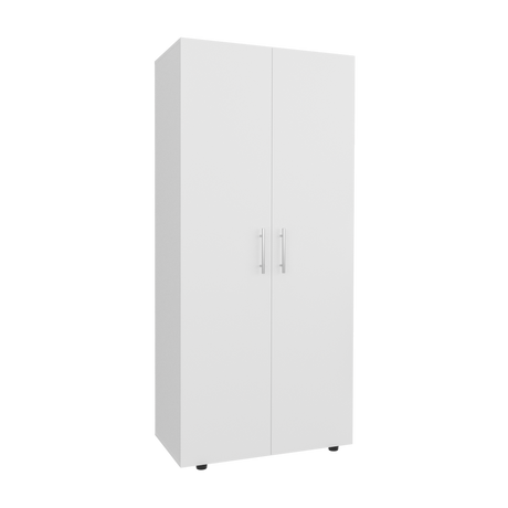 Closet Tera Blanco 180x48cm con Tres Entrepaños y con Seis Compartimiento - CLOSETS | Bylmo