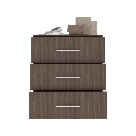 Cajonera Bigaf Milan y Wengue 80x82.1cm De Tres Hileras con Tres Cajones - CAJONERAS Y COMODAS | Bylmo