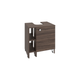 Mueble para Lavamanos Basic Milan y Blanco 47x50.5cm con Patas y Una Puerta - MUEBLES PARA LAVAMANOS | Bylmo