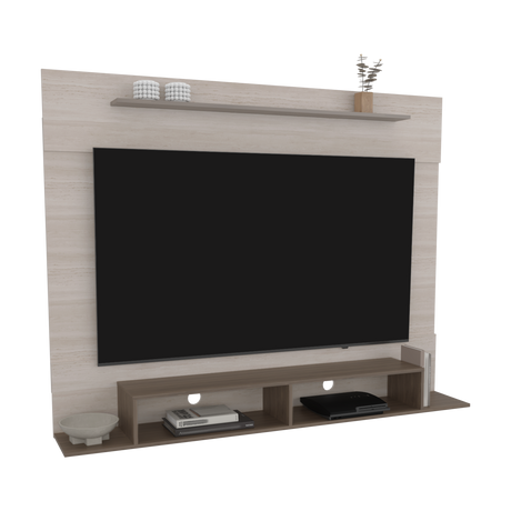 Panel de TV Montana Milan y Tivoli 141x30cm Para TV Hasta 75 Pulgadas Flotante - MUEBLES DE TV | Bylmo