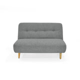 Sofá Baltimore Gris 122x81cm de Dos Puestos - SOFAS Y POLTRONAS | Bylmo