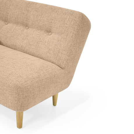 Sofá Baltimore Beige 122x81cm de Dos Puestos - SOFAS Y POLTRONAS | Bylmo