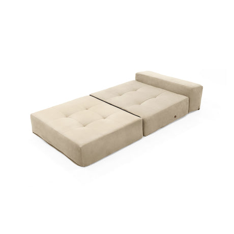 Sofá Cama Felton Taupe 102x78cm de Un Puesto Reclinable Resistente a Rasguños - SOFAS Y POLTRONAS | Bylmo