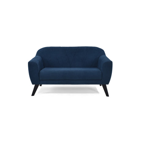 Sofá Thor Indigo 145x82cm de Dos Puestos con Apoya Brazos Resistente a Rasguños - SOFAS Y POLTRONAS | Bylmo