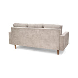 Sofá en L Beira Beige 190x85cm de Tres Puestos con Apoya Brazos - SOFAS Y POLTRONAS | Bylmo
