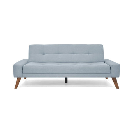 Sofá Cama Nazar Plata 200x83cm de Tres Puestos Reclinable - SOFAS Y POLTRONAS | Bylmo