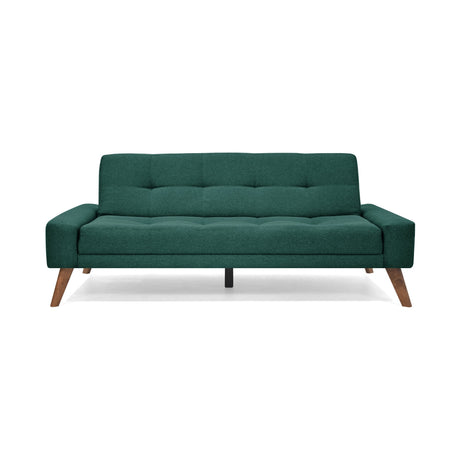 Sofá Cama Nazar Petróleo 200x83cm de Tres Puestos Reclinable - SOFAS Y POLTRONAS | Bylmo